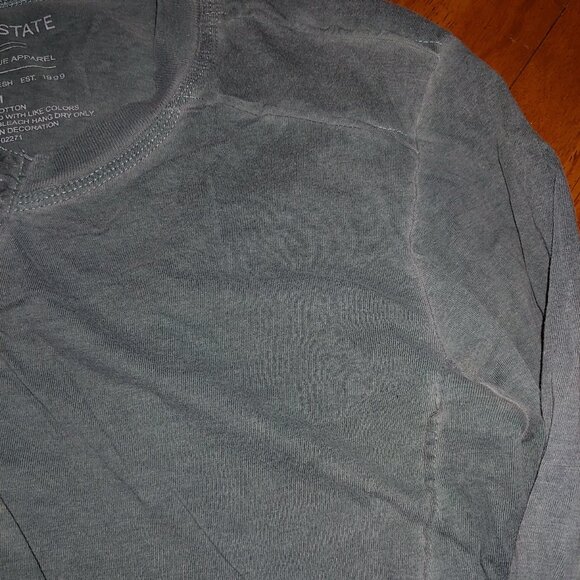 Rogue State Vintage - Button Up Long Sleeve Shirt - Lge (weathered look) - Picture 8 of 9